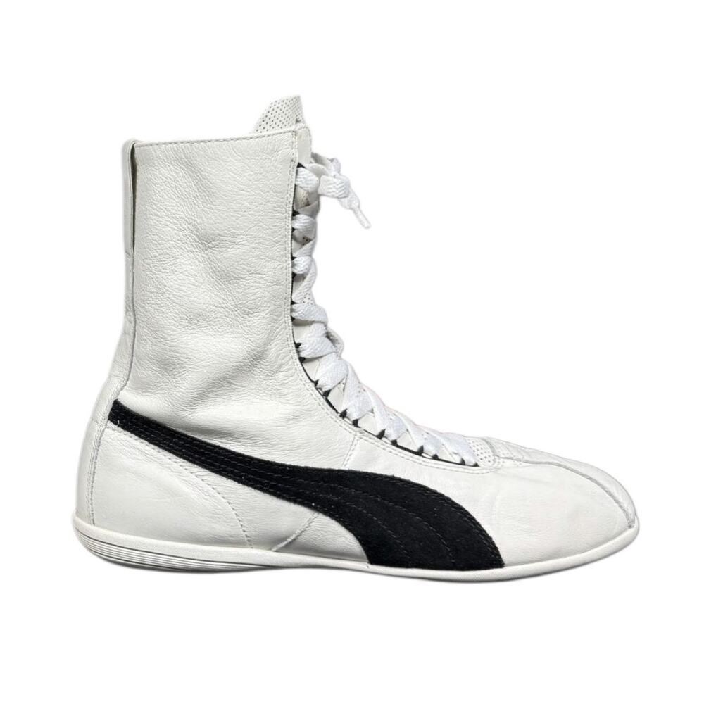 Puma White/Black Sneakers | Size 8.5